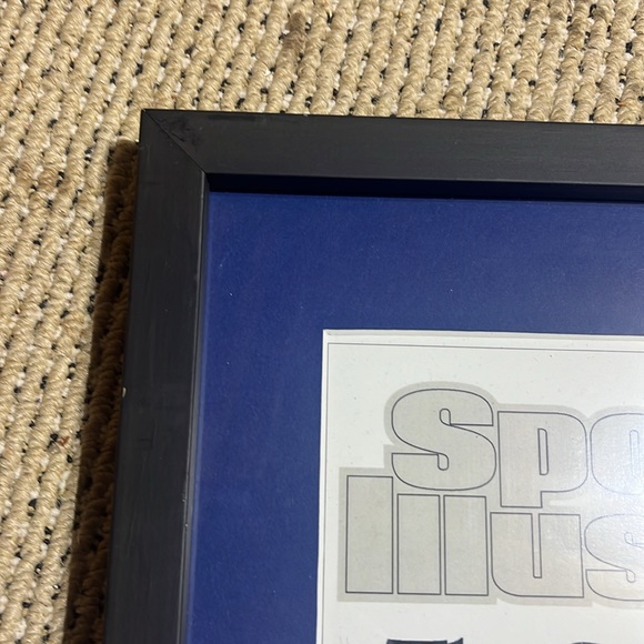 Sports illustrated framed cover - the cover no one would pose for. - Picture 4 of 7